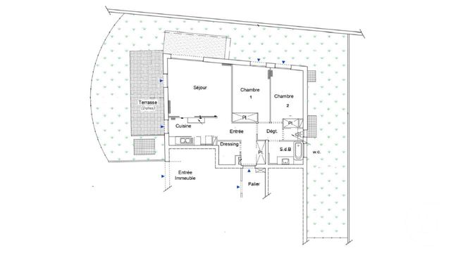 Appartement F3 à vendre - 3 pièces - 66.26 m2 - COLOMBES - 92 - ILE-DE-FRANCE - Century 21 Beaurepaire