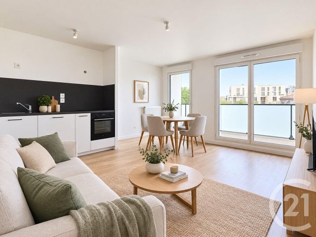 Appartement F3 à vendre - 3 pièces - 61.4 m2 - COLOMBES - 92 - ILE-DE-FRANCE - Century 21 Beaurepaire