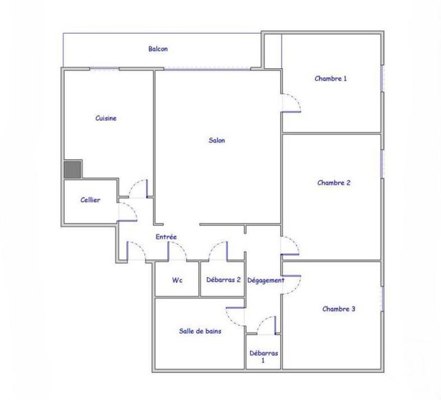 Appartement F4 à vendre - 4 pièces - 79.99 m2 - COLOMBES - 92 - ILE-DE-FRANCE - Century 21 Beaurepaire