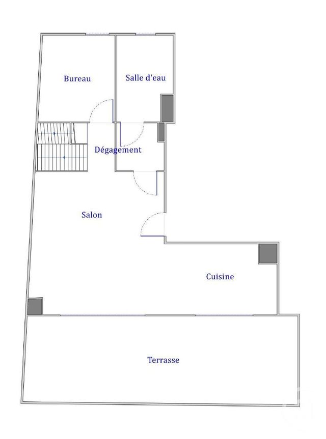 Appartement Duplex à vendre - 5 pièces - 103.0 m2 - COLOMBES - 92 - ILE-DE-FRANCE - Century 21 Beaurepaire