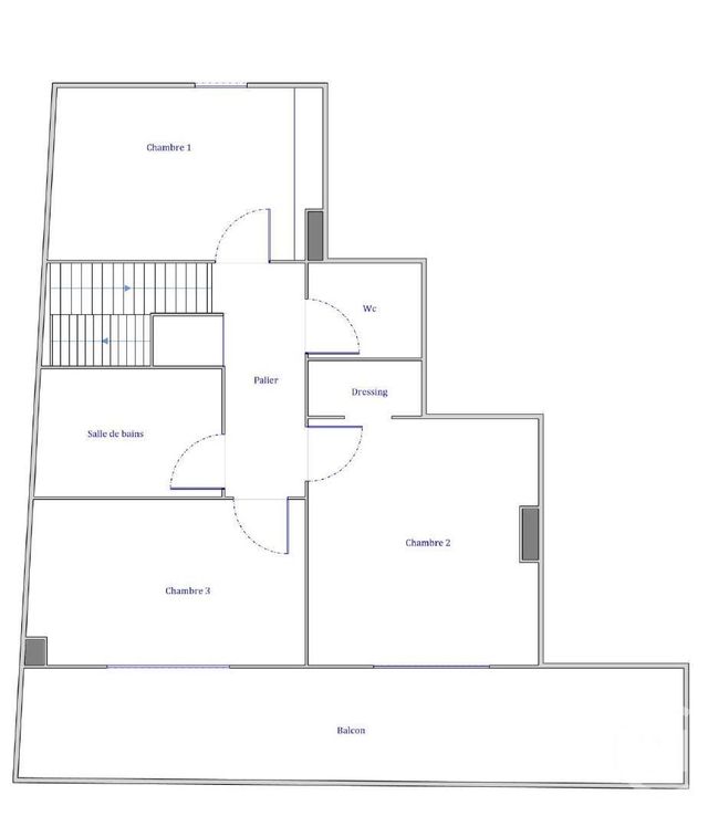 Appartement Duplex à vendre - 5 pièces - 103.0 m2 - COLOMBES - 92 - ILE-DE-FRANCE - Century 21 Beaurepaire