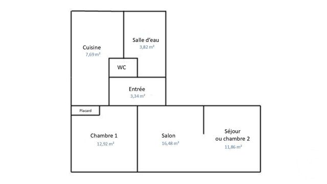 Appartement à vendre - 3 pièces - 57.11 m2 - COLOMBES - 92 - ILE-DE-FRANCE - Century 21 Beaurepaire