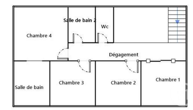 Appartement à vendre - 6 pièces - 100.7 m2 - COLOMBES - 92 - ILE-DE-FRANCE - Century 21 Beaurepaire