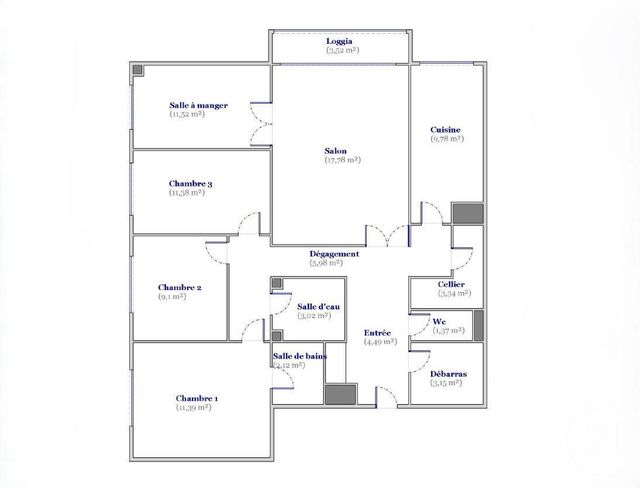 Appartement F5 à vendre - 5 pièces - 94.42 m2 - COLOMBES - 92 - ILE-DE-FRANCE - Century 21 Beaurepaire