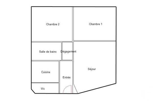 Appartement F3 à vendre - 3 pièces - 65.64 m2 - LA GARENNE COLOMBES - 92 - ILE-DE-FRANCE - Century 21 Beaurepaire