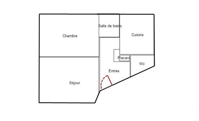 Appartement F2 à vendre - 2 pièces - 44.7 m2 - LA GARENNE COLOMBES - 92 - ILE-DE-FRANCE - Century 21 Beaurepaire