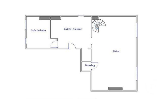 Appartement Duplex à vendre - 4 pièces - 48.05 m2 - ASNIERES SUR SEINE - 92 - ILE-DE-FRANCE - Century 21 Beaurepaire