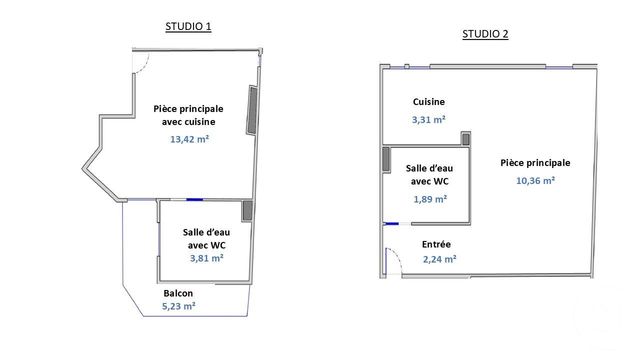 Appartement à vendre - 2 pièces - 35.03 m2 - COLOMBES - 92 - ILE-DE-FRANCE - Century 21 Beaurepaire