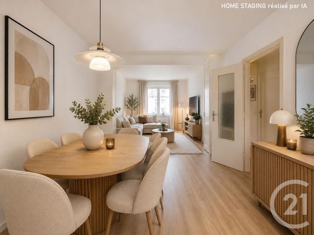 Appartement F2/3 à vendre - 3 pièces - 54.62 m2 - COLOMBES - 92 - ILE-DE-FRANCE - Century 21 Beaurepaire